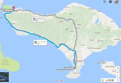 rute perjalanan bali ke pulau menjangan