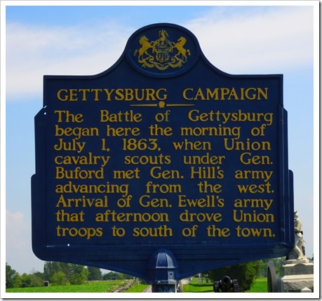 Day 1 Gettysburg battle
