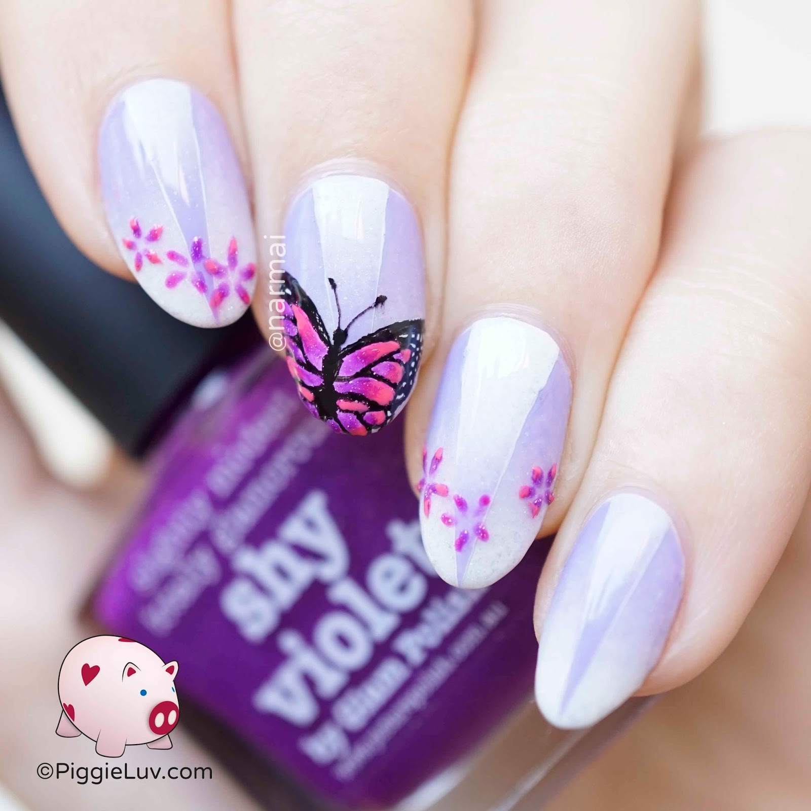 Easy Butterfly Nail InSpo 🦋 - - - - - #fyp #perthnailtech #nailtec... |  nails | TikTok