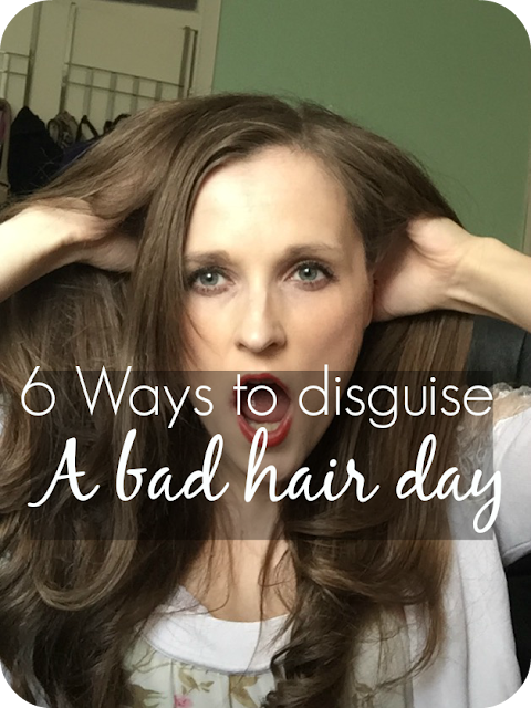 6 ways to disguise a bad hair day