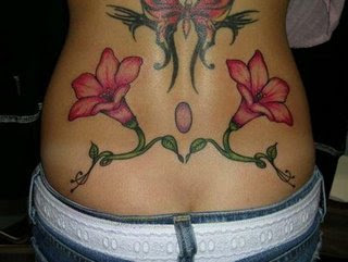 Lower Back Tattoo Design Collection For Girl