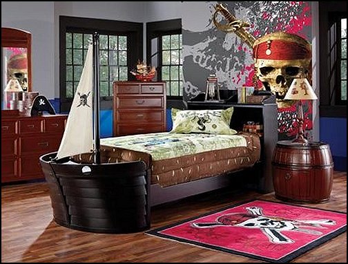 - nautical theme decorating ideas - pirate theme bedroom decor ...