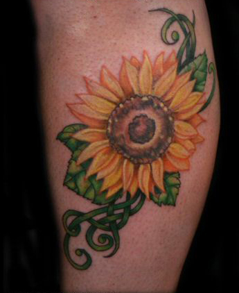 Sunflower Tattoo