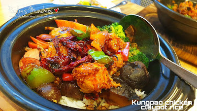 Claypot gongbao chicken rice - Green Ba