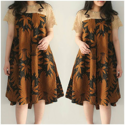 Dress Batik  Wanita  Modern Model  Baju Terbaru 
