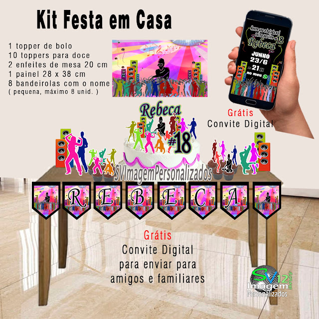 Festa Balada Neon dicas e ideias para decoração de festa personalizados