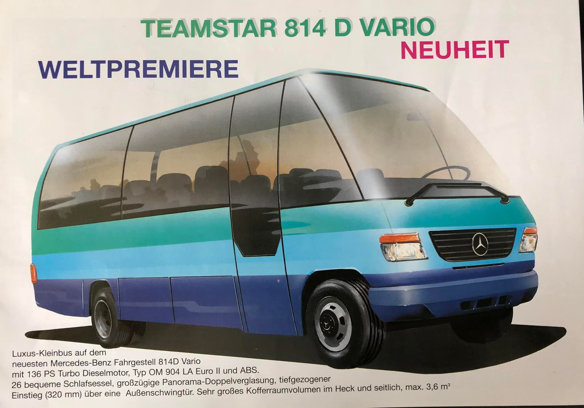 Ernst Auwärter Teamstar 814 D Vario