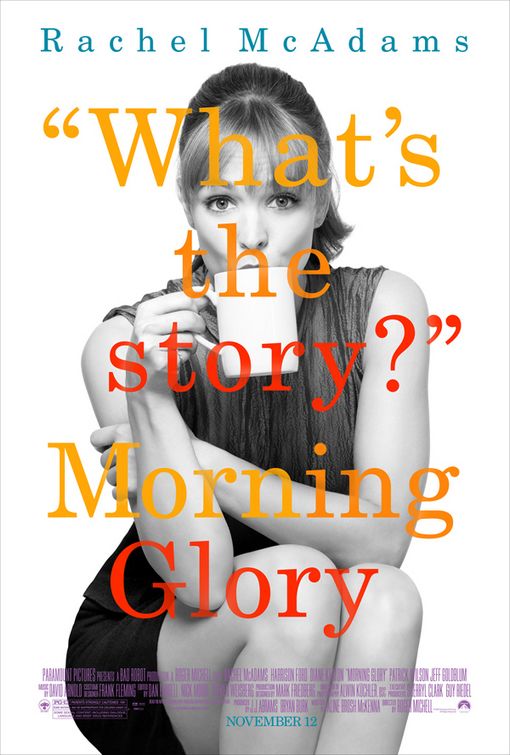 Morning Glory Rachel McAdams poster