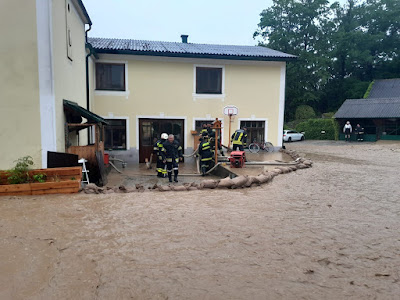 Unwettereinsatz am 17. Juli 2021 in Pielach