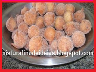 Receita de bolinhos de chuva