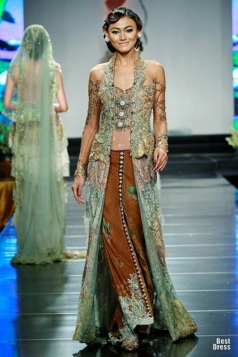 25 model kebaya kutu baru anne avantie lengan panjang 