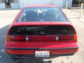 New paint on Almost Everything's Car of the Day, a 1989 Honda CRX