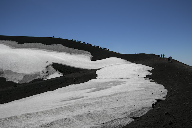 Quota 2900 m-Vulcano Etna