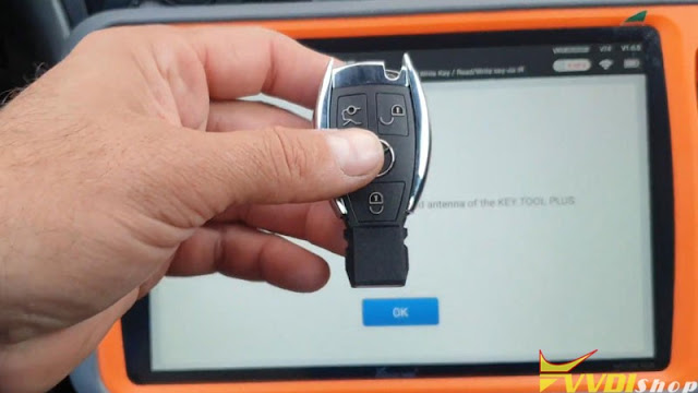 VVDI Key Tool Plus Program Benz W203 BE Key 11