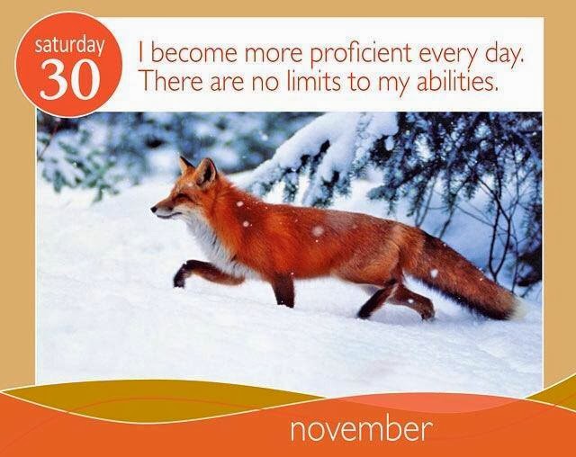 Affirmation for today ~ November 30, Saturday ♥