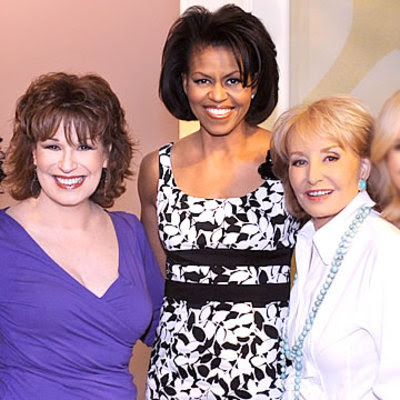 Michelle Obama wears Donna Ricco's dress on The View