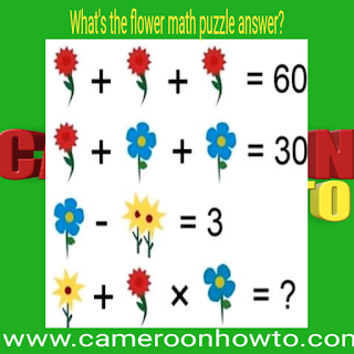 Flower puzzle answer