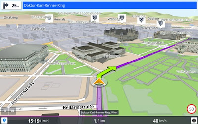 aplikasi gps navigation and maps sygic