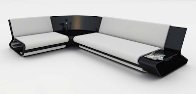 Modern Modular Slim Sofa Design Furniture