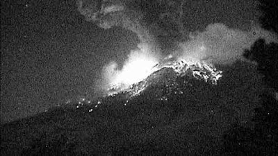 VOLCAN POPOCATEPETL ERUPCION 25 DE MAYO 2013