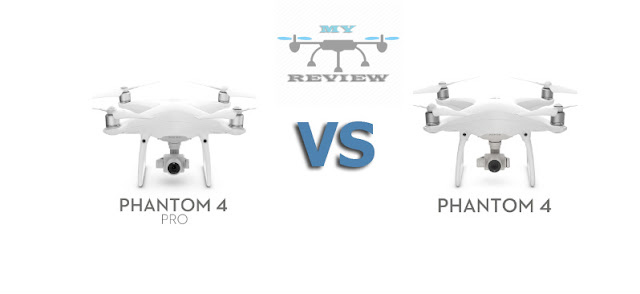 DJI PHANTOM 4 VS DJI PHANTOM 4 PRO Comparison