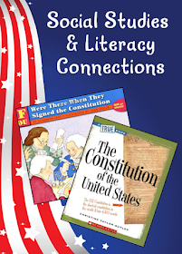 Making the Social Studies and Literacy Connection - Two great informational texts and two freebies to use on Constitution Day!