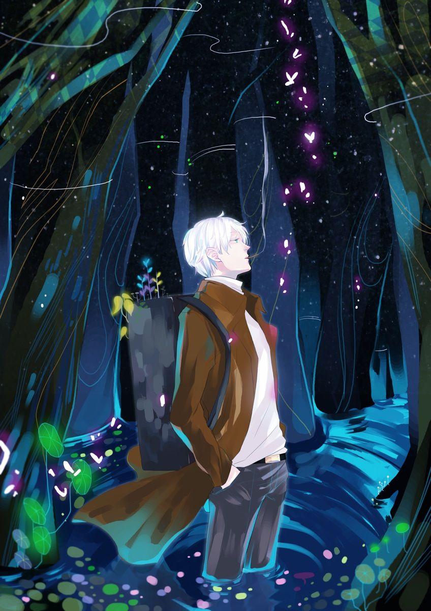 Ginko Mushishi Wallpaper,Ginko Mushishi,Anime