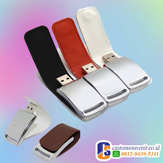 Flashdisk Kulit Metal Magnet