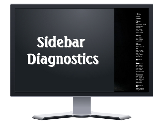 Sidebar Diagnostics 3.4.6 | La información del hardware de tu equipo en un sidebar lateral