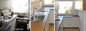 Arbeitsfläche der Küche erweitern, Küchenarbeitsplatten erweitern für mehr Arbeitsfläche, Küchenumbau, mehr Stauraum für die Küche, mehr Arbeitsfläche für die Küche