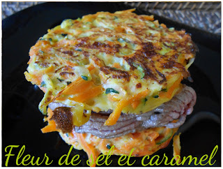 Galettes de légumes façon burger