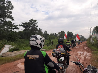 Rayakan HUT RI ke 75, ACT Ajak Para Bikers ke Desa Tanpa Listrik