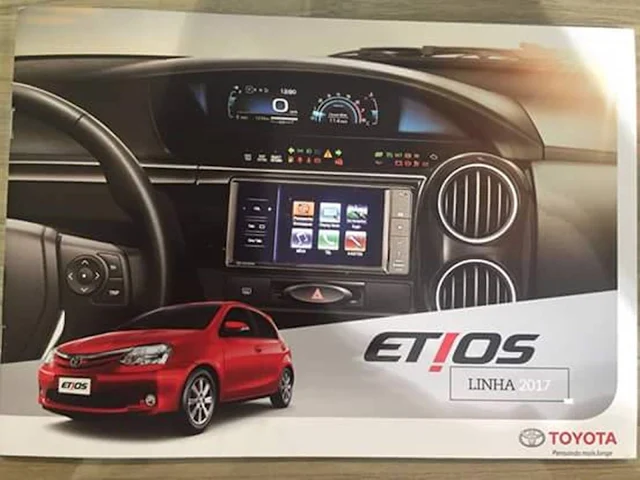 Novo Toyota Etios 2017 - interior