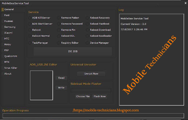 MobileSea Service Tool V2.0 Full Cracked Free Download