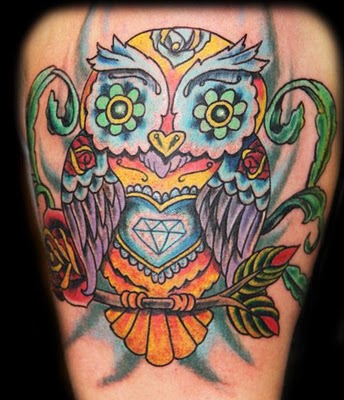 owl tattoo. I want an owl tattoo so bad