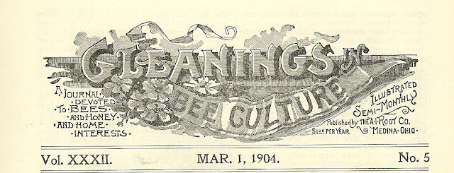 Gleanings in Bee Culture and the Wright Brothers, first issue