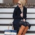 Cobalt blue outfit style with blazer, denim