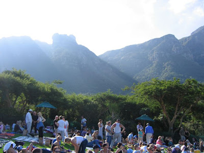 Kirstenbosch Summer Sunset Concerts - Table Mountain