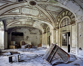 Ballroom, Lee Plaza Hotel.  Part of The Ruins of Detroit by Yves Marchand and Romain Meffre, 2006. With kind permission from the artists and assistance from Tristan Hoare Gallery.