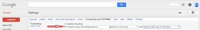 cara auto forward di gmail lewat setting