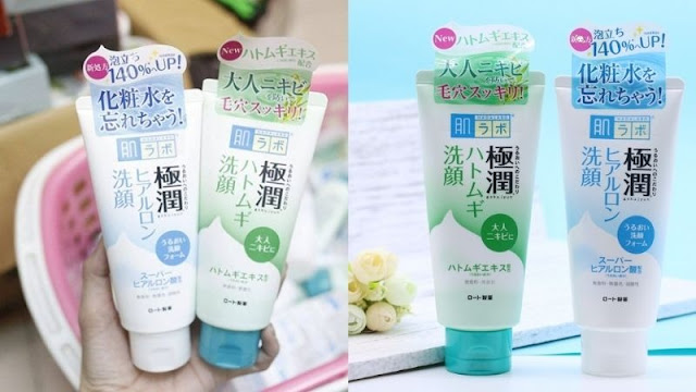 Sữa rửa mặt Hada Labo phiên bản nội địa Nhật