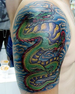 dragon tattoo designs for shoulder. new tattoo designs