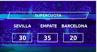 Mondobets supercuota Sevilla vs Barcelona 10-2-2021