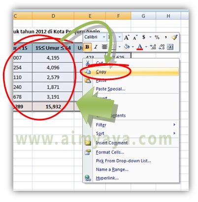 Tabel sering dipakai di microsoft word dan excel Cara Menambah Tabel Excel/Word ke Slide Powerpoint