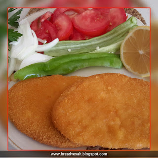 Chicken schnitzel calories