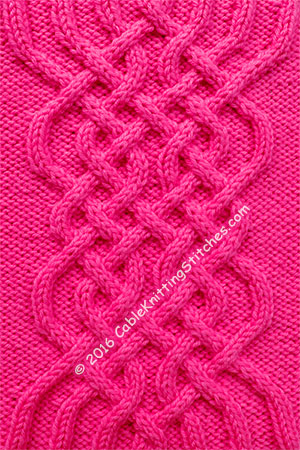 Cable Knitting Stitches » Celtic Patterns » Celtic Knot 1