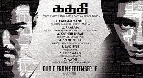 KATHTHI BLAST START ON SEP-15