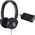 YAMAHA HPH-150B Open-Air Neutral Palette Headphones, Black & UDWL01 WiFi USB and MIDI Adapter