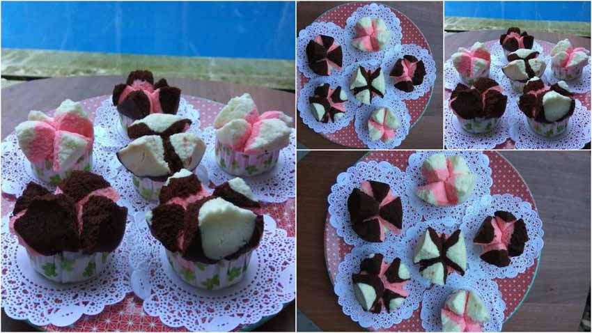 Resep Membuat Kue Bolu Kukus Mekar Lembut by Bunda Dewi R