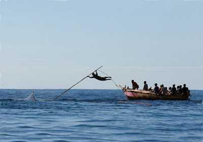 Catching a whale